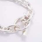 Hermes Bracelet Chaine D'ancre MM 15 Links 925 Sterling Silver — view 2