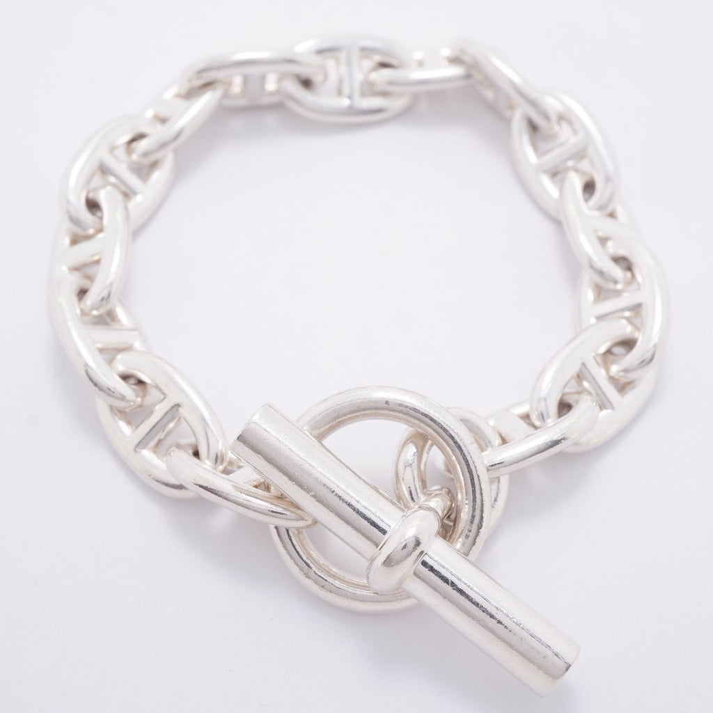 Hermes Bracelet Chaine D'ancre MM 15 Links 925 Sterling Silver — view 3