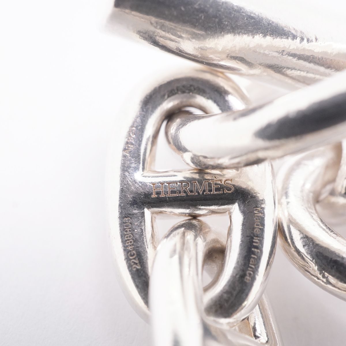 Hermes Bracelet Chaine D'ancre MM 15 Links 925 Sterling Silver — view 5