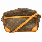 Louis Vuitton Shoulder Bag Monogram Trocadero 30 Brown