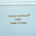 Louis Vuitton Wallet Monogram Zippy Brown Sky Blue — view 4