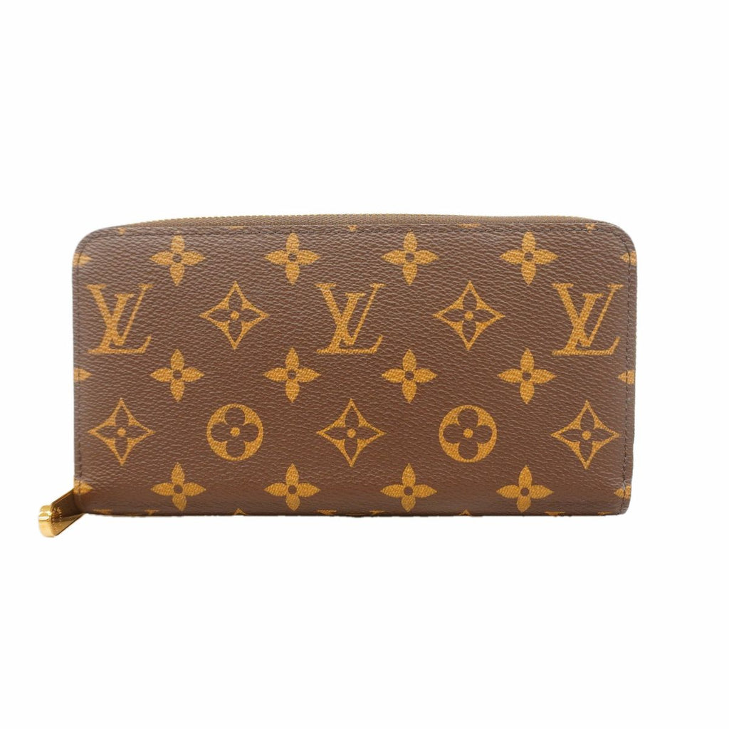 Louis Vuitton Wallet Monogram Zippy Brown Sky Blue