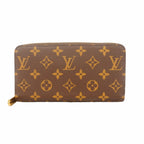 Louis Vuitton Wallet Monogram Zippy Brown Sky Blue