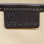 Celine Handbag C Macadam Canvas Brown Gold — view 5