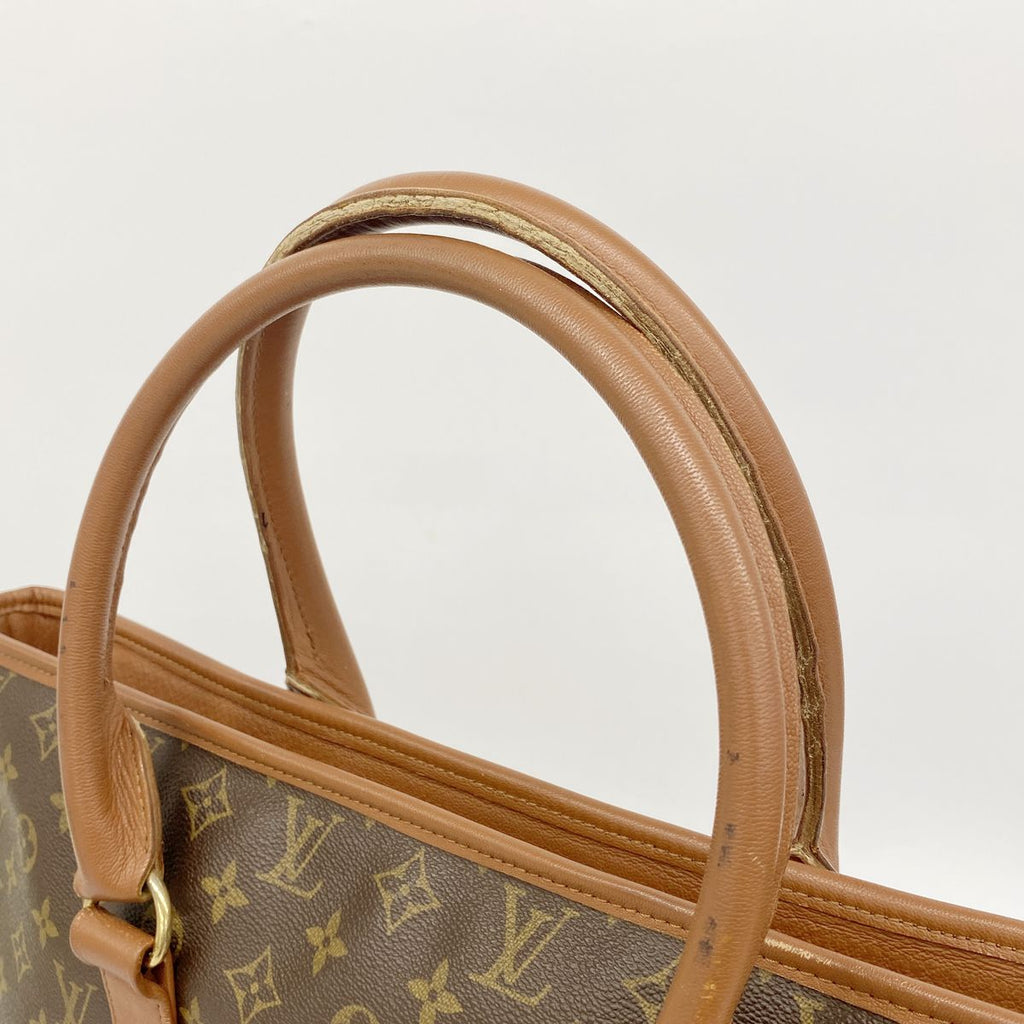 Louis Vuitton Tote Monogram Sac Weekend PM Brown — view 7