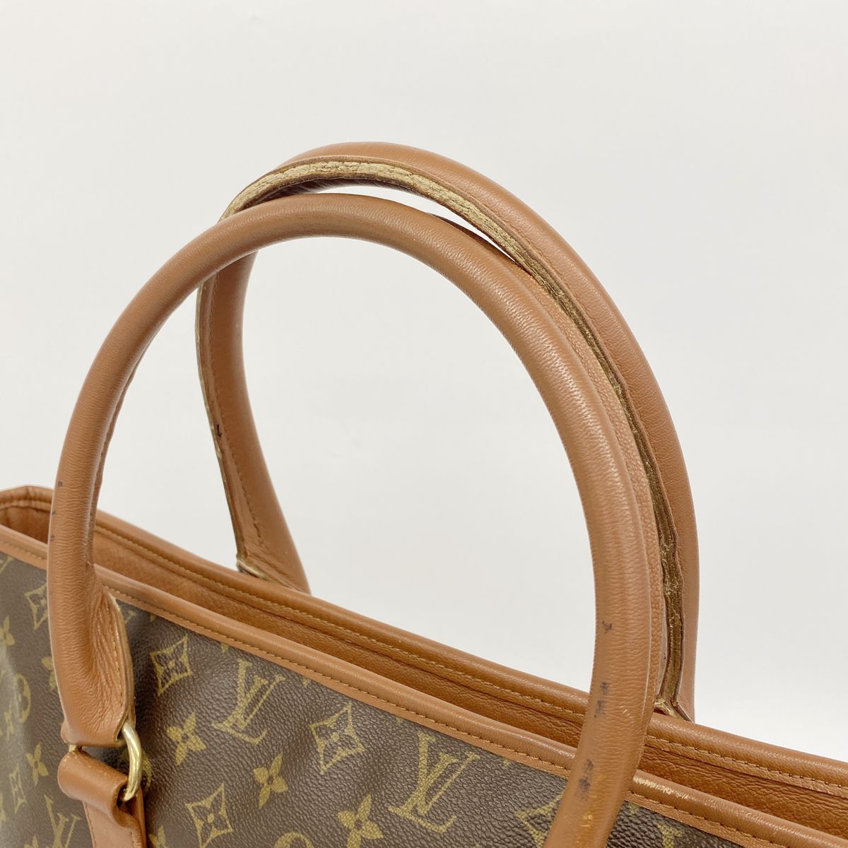 Louis Vuitton Tote Monogram Sac Weekend PM Brown — view 7