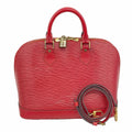 Louis Vuitton Handbag Epi Alma Castilian Red 2-Way Bag