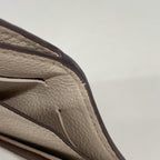 Louis Vuitton Trifold Wallet Taurillon Portefeuille Lock Mini Galet — view 7