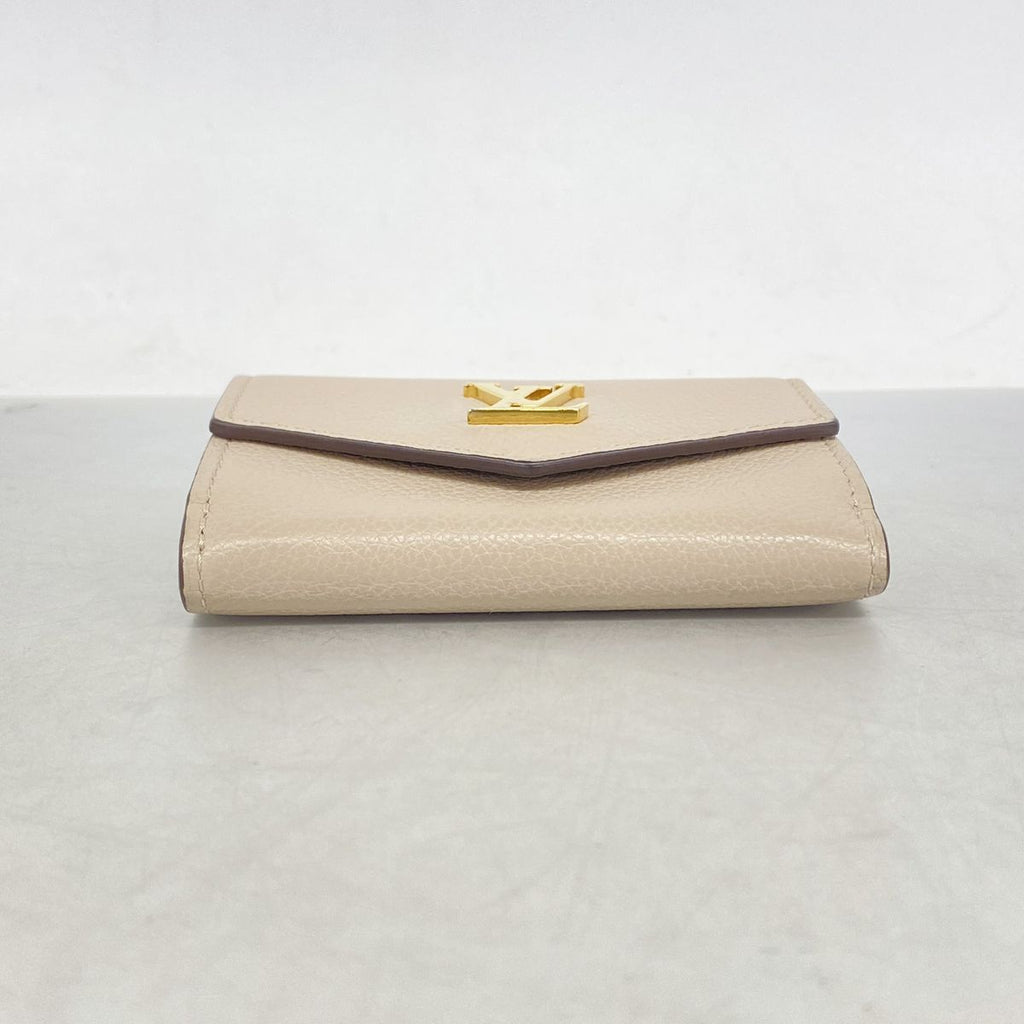 Louis Vuitton Trifold Wallet Taurillon Portefeuille Lock Mini Galet — view 2