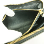 Louis Vuitton Wallet Monogram Empreinte Bicolor Zippy Black Beige — view 3