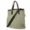 Louis Vuitton Handbag Monogram Mini Francoise Khaki 2-Way Bag