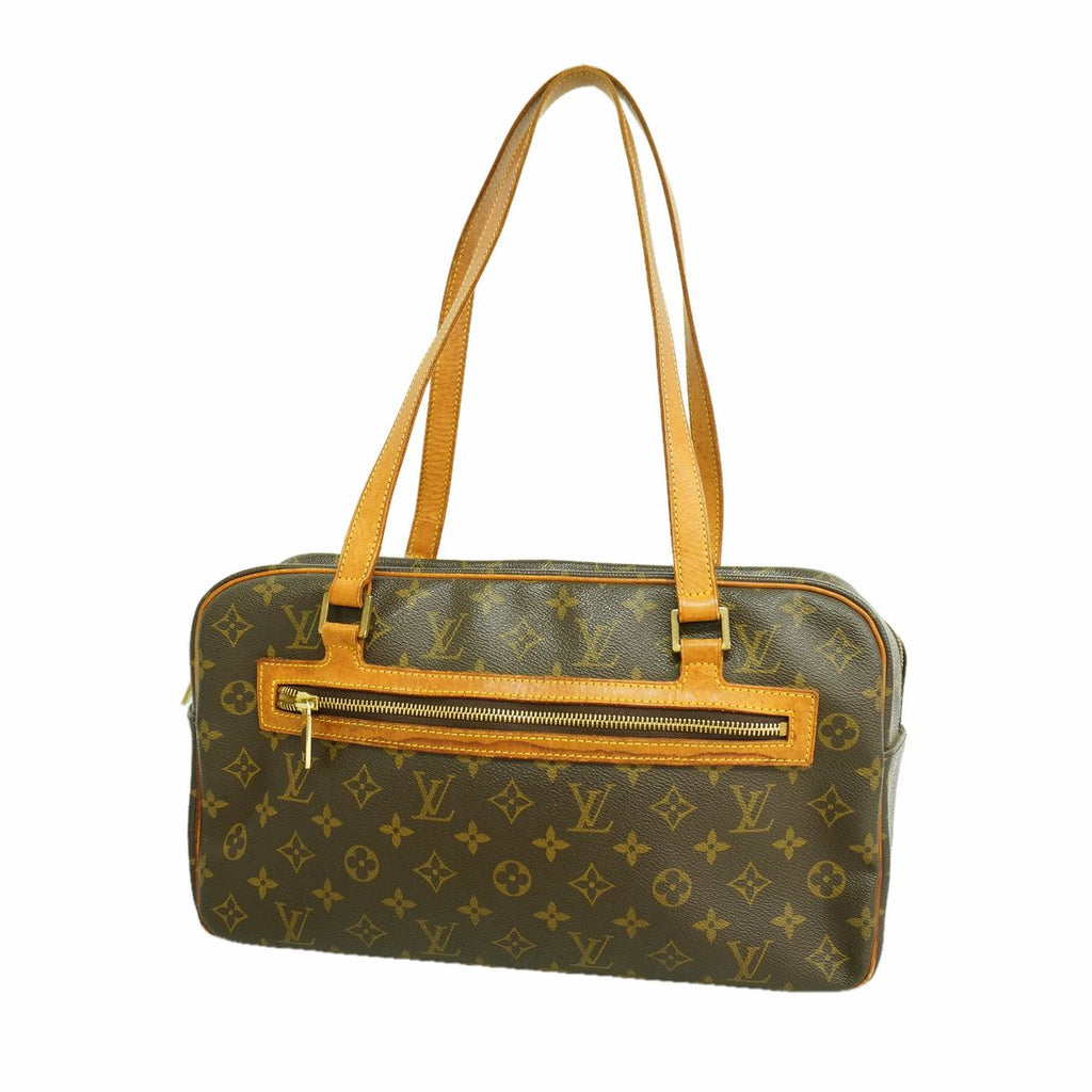 Louis Vuitton Shoulder Bag Monogram Cite GM Brown
