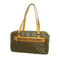 Louis Vuitton Shoulder Bag Monogram Cite GM Brown