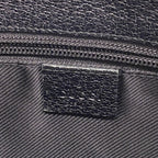 Gucci Shoulder Bag GG Canvas Black Silver — view 5