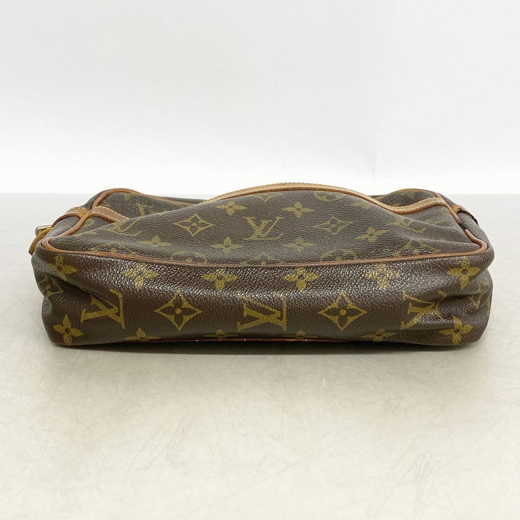 Louis Vuitton Clutch Monogram Compiegne 23 Brown — view 3
