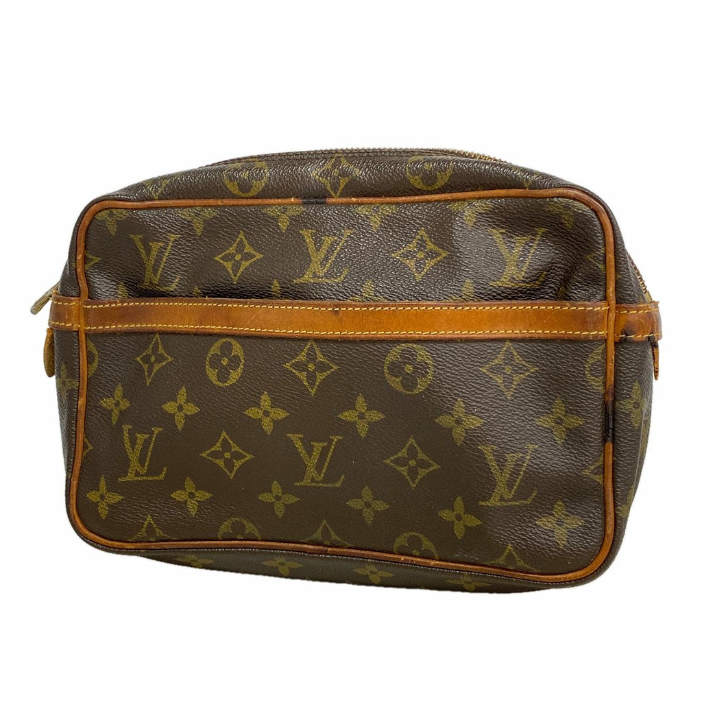 Louis Vuitton Clutch Monogram Compiegne 23 Brown