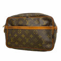 Louis Vuitton Clutch Monogram Compiegne 23 Brown