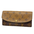 Louis Vuitton Wallet Monogram Reverse Portefeuille Emily Brown
