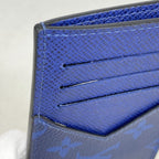 Louis Vuitton Taigarama Coin Card Holder Cobalt — view 6
