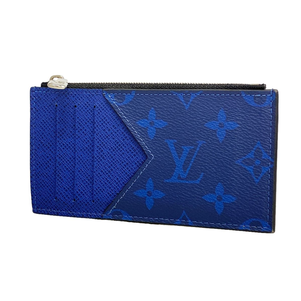Louis Vuitton Taigarama Coin Card Holder Cobalt