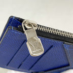 Louis Vuitton Taigarama Coin Card Holder Cobalt — view 7
