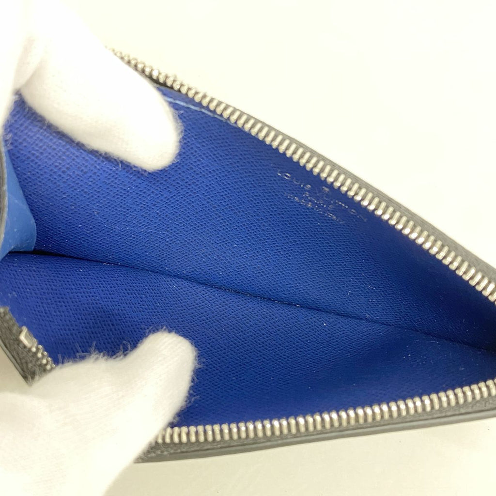 Louis Vuitton Taigarama Coin Card Holder Cobalt — view 3
