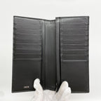 Dior Wallet Oblique Canvas Beige Black Silver — view 3