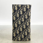 Dior Wallet Oblique Canvas Beige Black Silver — view 7