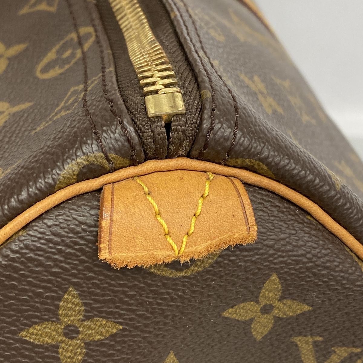 Louis Vuitton Boston Bag Monogram Keepall 45 Brown — view 6