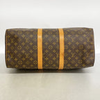Louis Vuitton Boston Bag Monogram Keepall 45 Brown — view 3