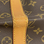 Louis Vuitton Boston Bag Monogram Keepall 45 Brown — view 7