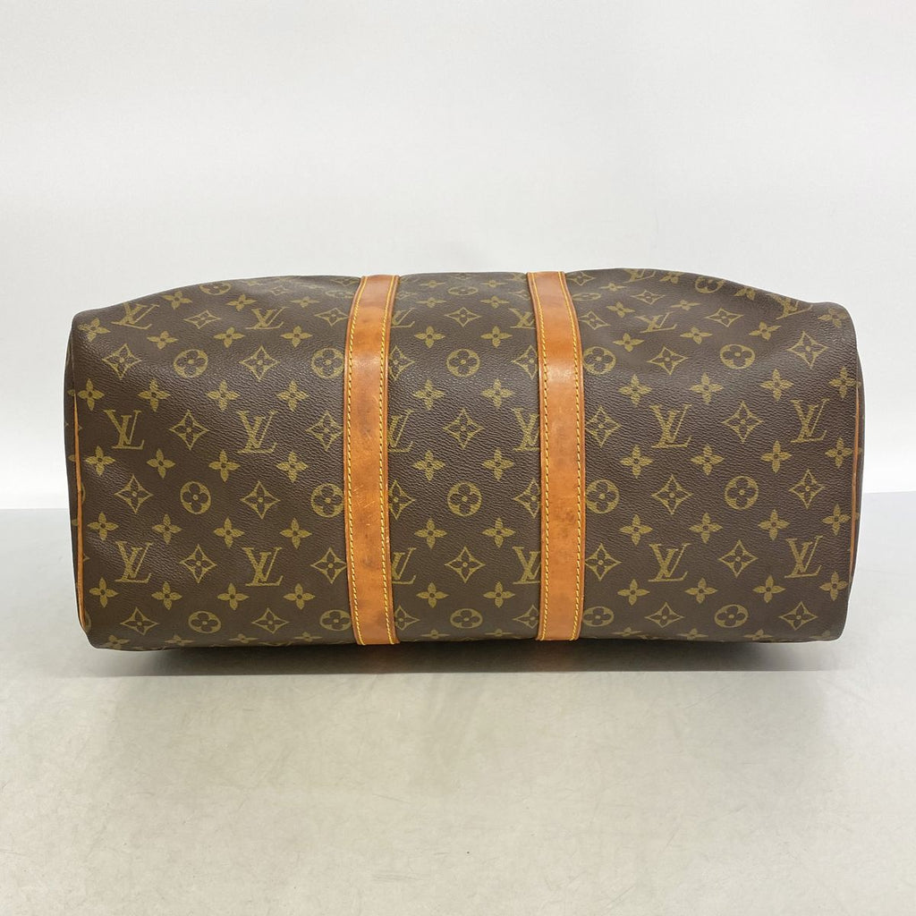 Louis Vuitton Boston Bag Monogram Keepall 45 Brown — view 3
