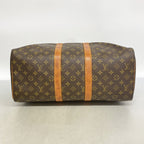 Louis Vuitton Boston Bag Monogram Keepall 45 Brown — view 3