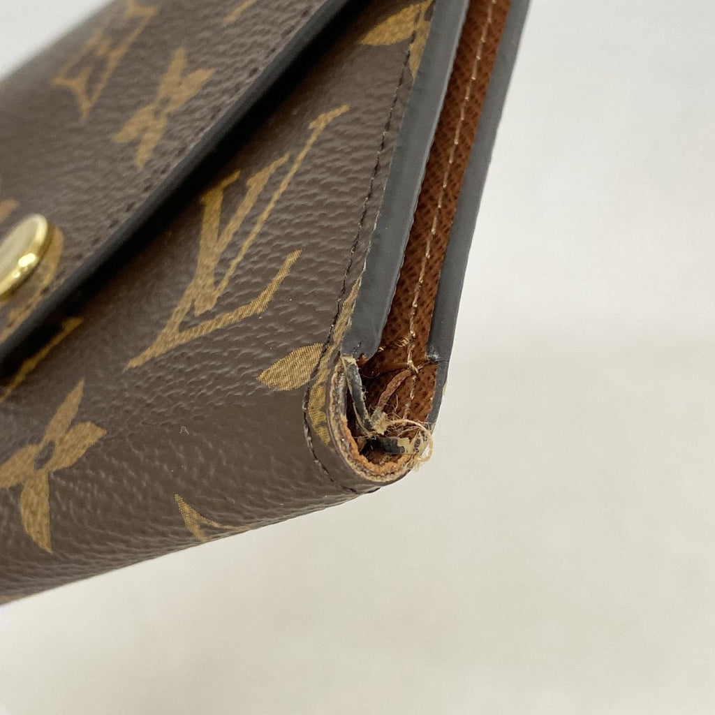Louis Vuitton Trifold Wallet Monogram Portefeuille Victorine Brown — view 5