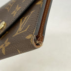Louis Vuitton Trifold Wallet Monogram Portefeuille Victorine Brown — view 5