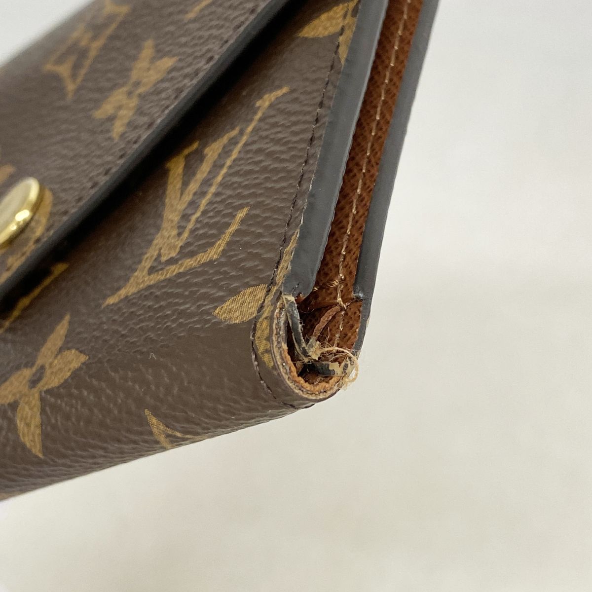 Louis Vuitton Trifold Wallet Monogram Portefeuille Victorine Brown — view 5