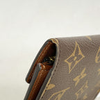 Louis Vuitton Trifold Wallet Monogram Portefeuille Victorine Brown — view 6
