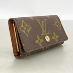 Louis Vuitton Key Case Monogram Multicles 4 Brown Key Holder Coin Purse — view 2