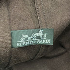 Hermes Tote Fourre Tout MM Canvas Brown Silver — view 5