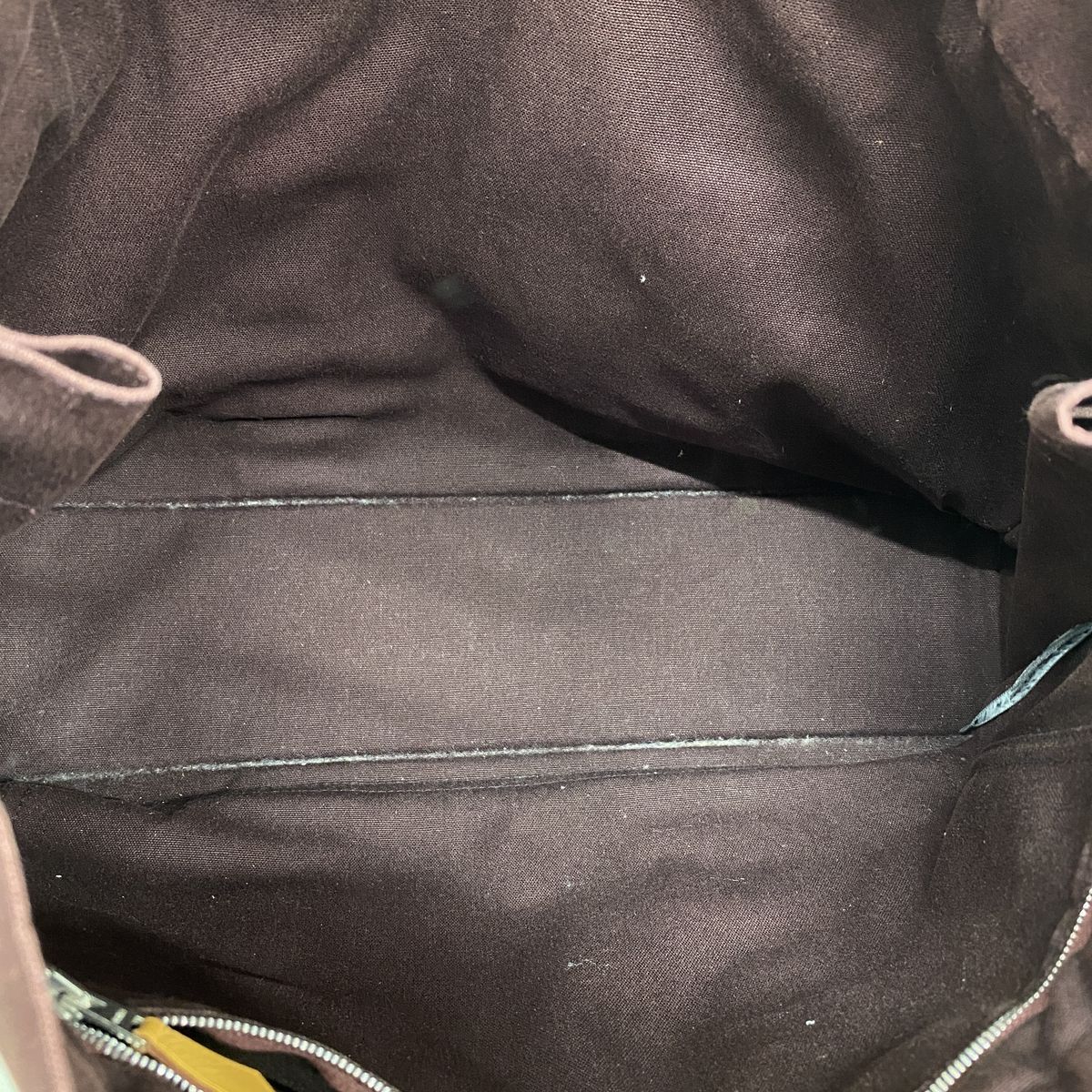 Hermes Tote Fourre Tout MM Canvas Brown Silver — view 4