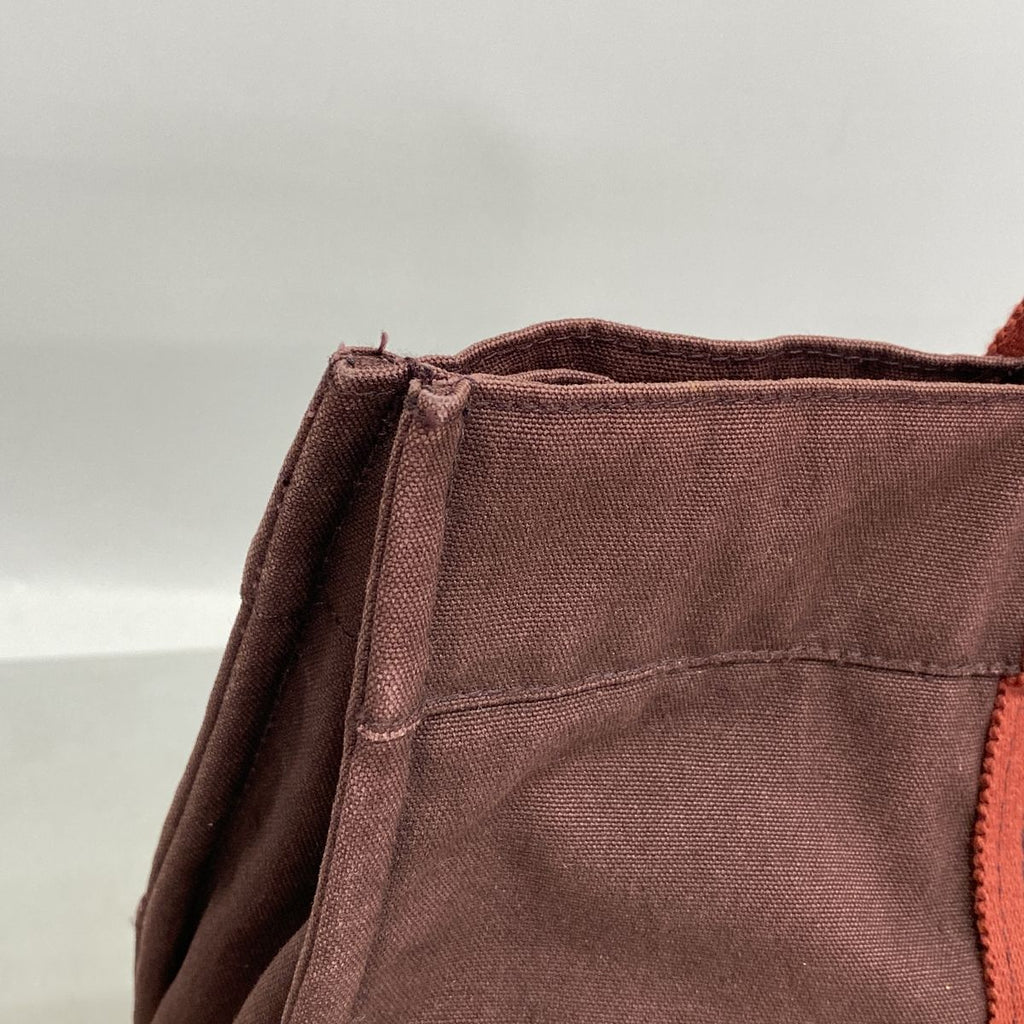 Hermes Tote Fourre Tout MM Canvas Brown Silver — view 7
