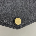 Louis Vuitton Wallet Monogram Empreinte Portefeuille Sarah Noir — view 6
