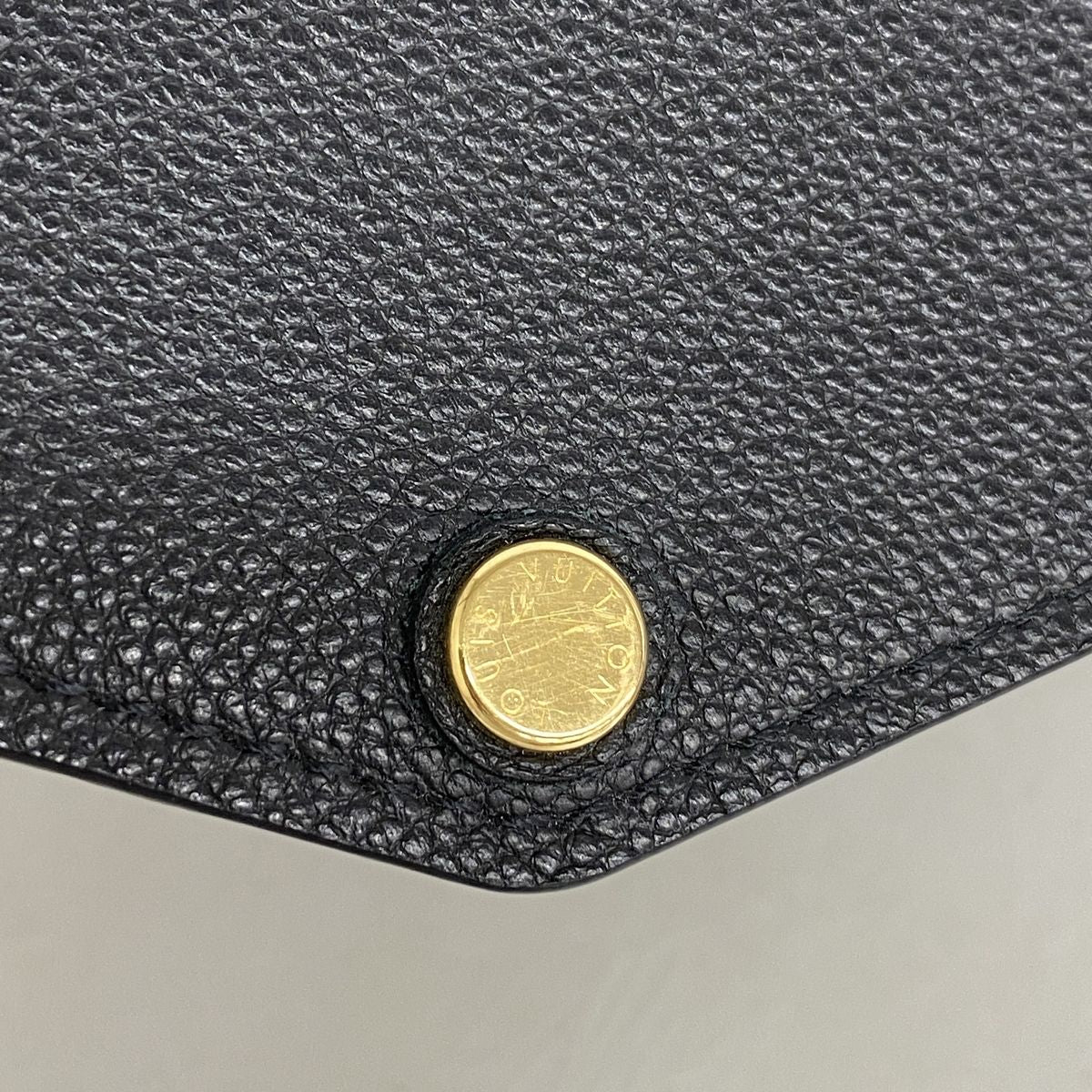 Louis Vuitton Wallet Monogram Empreinte Portefeuille Sarah Noir — view 6