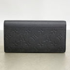 Louis Vuitton Wallet Monogram Empreinte Portefeuille Sarah Noir — view 8