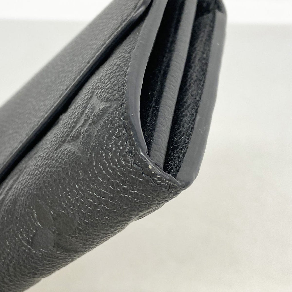 Louis Vuitton Wallet Monogram Empreinte Portefeuille Sarah Noir — view 5