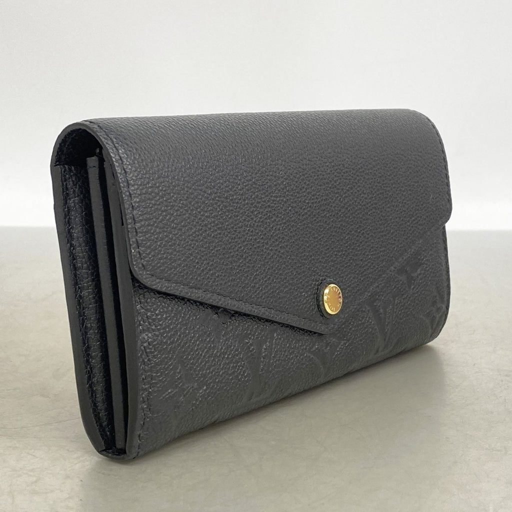 Louis Vuitton Wallet Monogram Empreinte Portefeuille Sarah Noir — view 2
