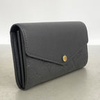 Louis Vuitton Wallet Monogram Empreinte Portefeuille Sarah Noir — view 2