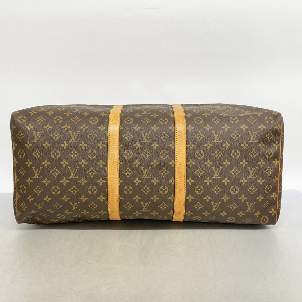 Louis Vuitton Boston Bag Monogram Keepall 60 Brown — view 3
