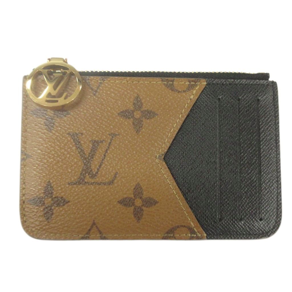 Louis Vuitton Card Case Romy Monogram Reverse Coin Purse Fragment