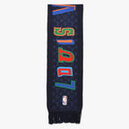 Louis Vuitton Echarpe NBA Monogram Letters Scarf Navy Multicolor — view 2